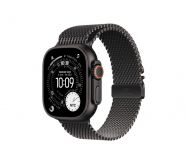 Apple Watch Ultra 3 GPS + Cellular 49mm-es fekete titántok, fekete titán milánói szíj – Small (MF1N4QH/A)