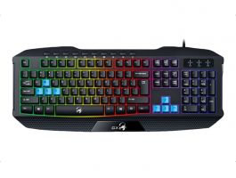 Genius GX-SCORPION K215 Vezetékes Gamer Billentyűzet (GX-SCORPION K215 GAMING) Fekete