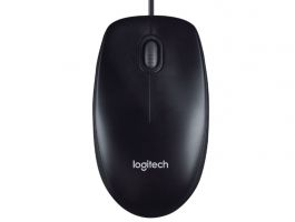 LOGITECH M100 optikai egér (910-005003) fekete
