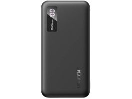 UGREEN PB311 powerbank, 10000mAh, USB + USB-C, 20W PD (fekete) (25742)