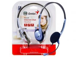 Genius HS-02B headset (31710037100) fekete-lila