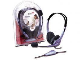 Genius HS-04S headset (31710025100) fekete
