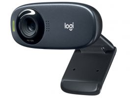 Logitech C310 HD Webkamera (960-001065) Fekete