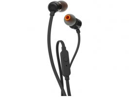 JBL Tune 110 Fülhallgató (JBLT110BLK) Fekete