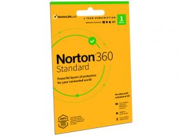 Norton 360 Standard 10GB, 1 felhasználó, 1 eszköz, 1év (Aktiváló kulcs)