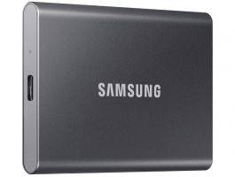 Samsung Hordozható SSD T7 USB 3.2 1TB (MU-PC1T0T/WW) Szürke