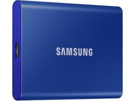 Samsung Hordozható SSD T7 USB 3.2 1TB (MU-PC1T0H/WW) Kék