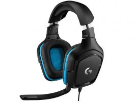 Logitech G432 Vezetékes 7.1 Mikrofonos Gaming Fejhallgató Fekete (981-000770)