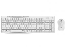 Logitech MK295 Silent vezeték nélküli billentyűzet + egér combo (920-009824) piszkosfehér, US