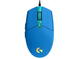 Logitech G102 gamer egér (910-005801) Kék