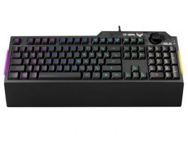 ASUS TUF GAMING K1 gaming billentyűzet (RA04 TUF GAMING K1/HU) fekete