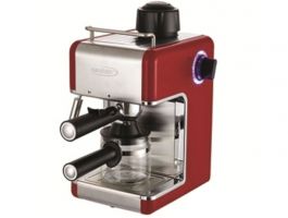 Hauser CE-929 presszó kávéfőző, piros