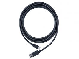 NACON USB-C - USB-A PS5 töltőkábel (PS5USBCCABLE5M) Fekete