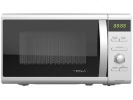 Tesla MW2060MS mikrohullámú sütő 20l, 700W, 100W grill, ezüst