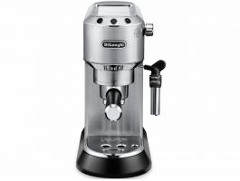 DeLonghi EC685M Dedica Pump presszó kávéfőző, ezüst metál