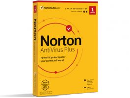Norton Antivirus Plus - dobozos - 2GB, HU, 1 Felhasználó, 1 Eszköz, 1 Év (21416693)