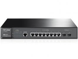 TP-Link T2500G-10TS 12 Portos Menedzselhető Switch (TL-SG3210)