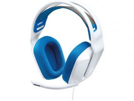 Logitech G335 Vezetékes 2.0 Mikrofonos Gaming Fejhallgató Fehér (981-001018)