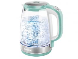Sencor SWK 2191GR Üveg vízforraló hőmérsékletszabályozóval, 2L, zöld