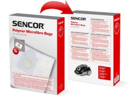 Sencor papír porzsák SVC 90 porszívókhoz, 5db