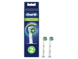 Oral-B EB50-2 Cross Action Rainbow pótfej 2db (10PO010337) fehér