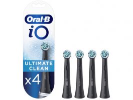 Oral-B iO fogkefefej Ultimate Clean 4db (10PO010457) fekete