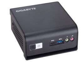 GIGABYTE BRIX mini PC (GB-BMPD-6005) fekete