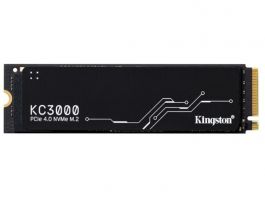 KINGSTON KC3000 PCIe 4.0 NVMe M.2 SSD, 512GB (SKC3000S/512G)