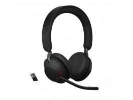 JABRA Evolve2 65 UC Stereo Bluetooth Vezeték Nélküli, Mikrofon Fejhallgató (26599-989-999)