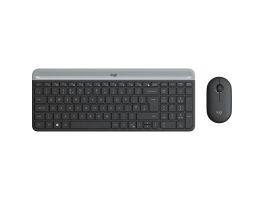 Logitech MK470 Vezeték Nélküli Billentyűzet és Egér Combo (920-009188) Grafitszürke - Német