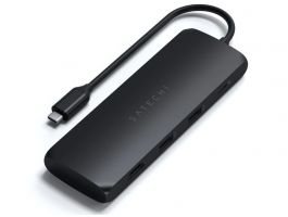 Satechi USB-C Hybrid Multiport adapter - dokkoló + külső SSD ház (ST-UCHSEK) fekete