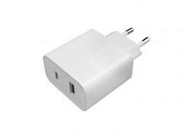 XIAOMI Mi 33W Wall Charger (Type-A + Type-C) - hálózati töltőadapter (BHR4996GL) fehér