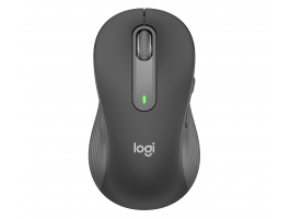 LOGITECH M650 Signature Vezeték Nélküli Optikai (Large) balkezes egér, Grafitszürke (910-006239)