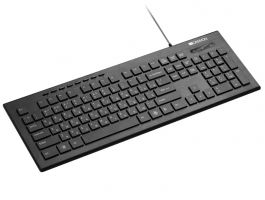 Canyon HKB-2 ultra vékony billentyűzet (CNS-HKB2-HU) fekete