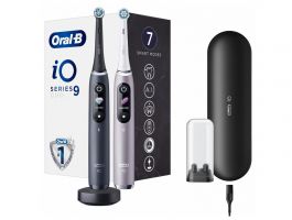 Oral-B iO Series 9 DuoPack elektromos fogkefe csomag (10PO010320) Black + Rose