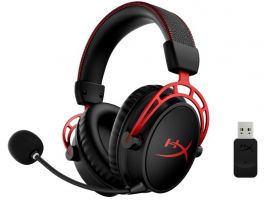 HP HyperX Cloud Alpha Vezeték Nélküli Gaming Headset (4P5D4AA) Fekete/Piros