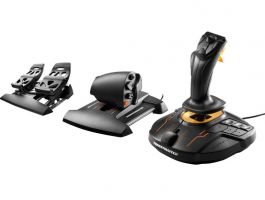 Thrustmaster T16000M Flight Pack Joystick + Tolókar + Pedál Szett Pc (2960782)