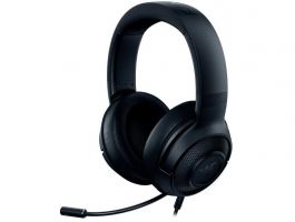 Razer Kraken X Lite vezetékes gamer fejhallható mikrofonnal, fekete (RZ04-02950100-R381)