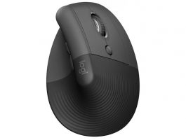 LOGITECH Lift függőleges ergonómikus vezeték nélküli egér (910-006473) grafitszürke