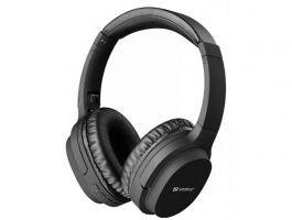 Sandberg Play'n Go Wireless Headset vezeték nélküli mikrofonos fejhallgató, fekete (126-37)