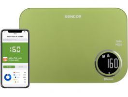 Sencor SKS 7070GR Okos konyhai mérleg Bluetooth (41008917) Zöld