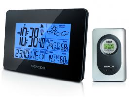 Sencor SWS 51 B időjárás állomás (35042867) fekete