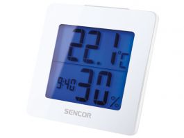Sencor SWS 1500 W hőmérő ébresztőórával (35049764) fehér