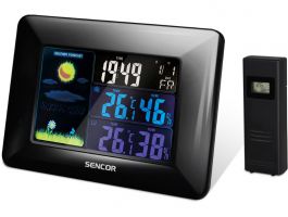 Sencor SWS 4250 időjárás állomás (35051143) fekete