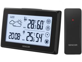 Sencor SWS 2850 időjárás állomás (35053955) Fekete