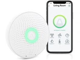 AirThings Wave Plus AT0003 Levegőminőség-, radon-, páratartalom-, hőmérséklet-, VOC-, CO2- és nyomásszenzor