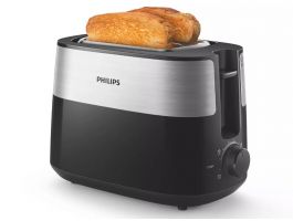 Philips Daily Collection kenyérpirító (HD2516/90) fekete-ezüst