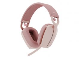 LOGITECH  Zone Vibe 100 Vezeték Nélküi mikrofonos fejhallgató (981-001224) Rózsaszín