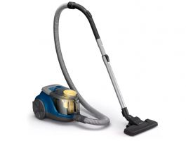 Philips 2000 Series Porzsák nélküli porszívó (XB2123/09) Sötétkék és sárga