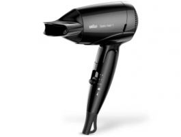 Braun Satin Hair 1 HD 130 Style & Go hajszárító fekete